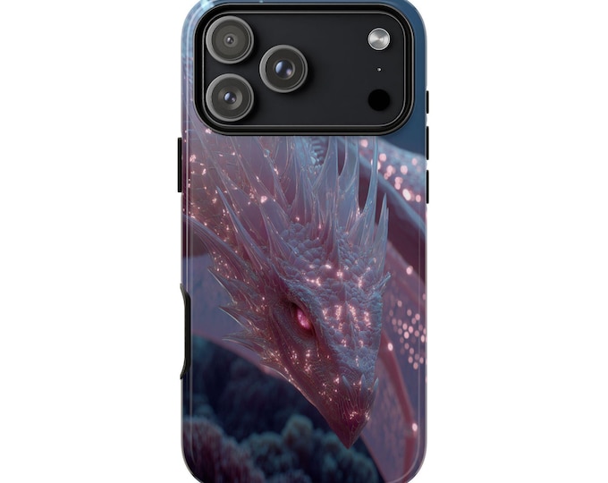 Rose Dragon Neon Glow Phone Case for iPhone | Samsung Galaxy | Google Pixel