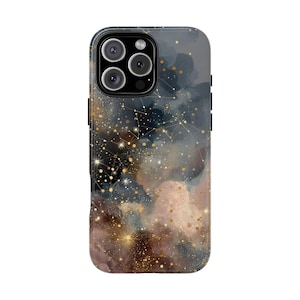 Constellations Clouds Dreamy White Blue - Phone Case for iPhone 16 16e 15 14 13 Pro Max | Galaxy S25 S24 | Pixel 9 9a | Wireless Charging