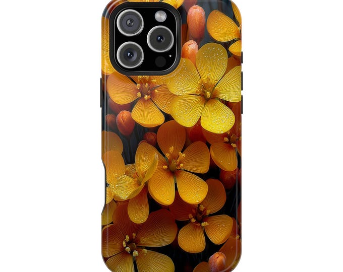 Pretty Yellow Spring Flowers Bright Wildflowers Phone Case for iPhone | Samsung Galaxy | Google Pixel