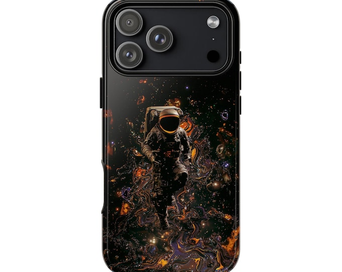 Interdimensional Astronaut Space Warp Phone Case: iPhone, Galaxy, Pixel - Lifetime Warranty
