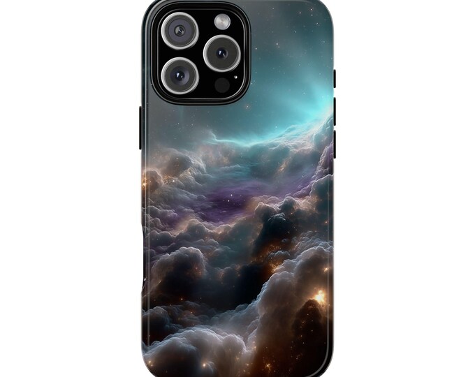 Radiant Nebula Clouds Phone Case: iPhone, Galaxy, Pixel - Lifetime Warranty