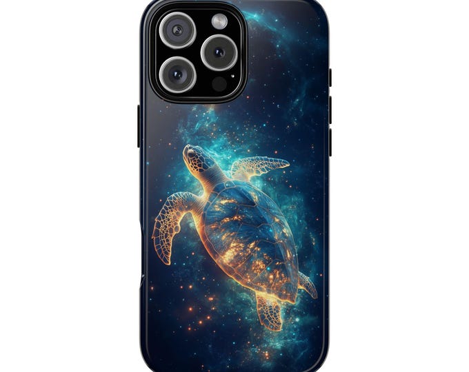 Nebula Turtle Celestial Stellar Cosmic Journey Phone Case: iPhone, Galaxy, Pixel - Lifetime Warranty