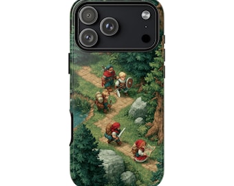 RPG Video Game Characters 8 Bit Art | Phone Ink Case | Custom Made Cover | Lifetime Warranty