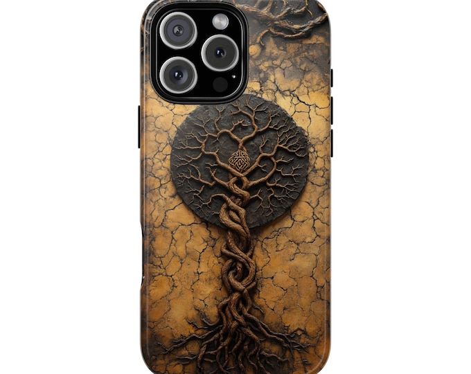 Tree Root Nordic Branches Viking Phone Case: iPhone, Galaxy, Pixel - Lifetime Warranty