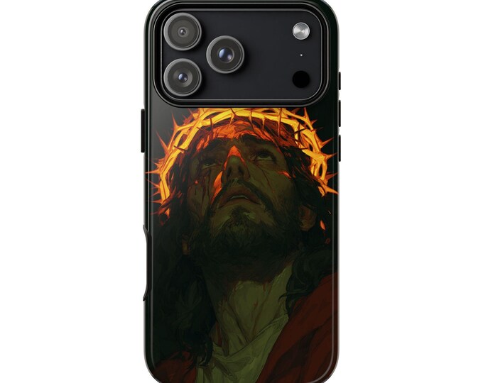 Glowing Crown of Thorns Jesus Christ Phone Case for iPhone | Samsung Galaxy | Google Pixel