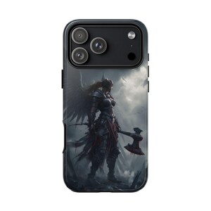 Phone Ink - Valkyrie Executioner Blood Stained Axe Case: iPhone | Galaxy | Pixel - Lifetime Warranty