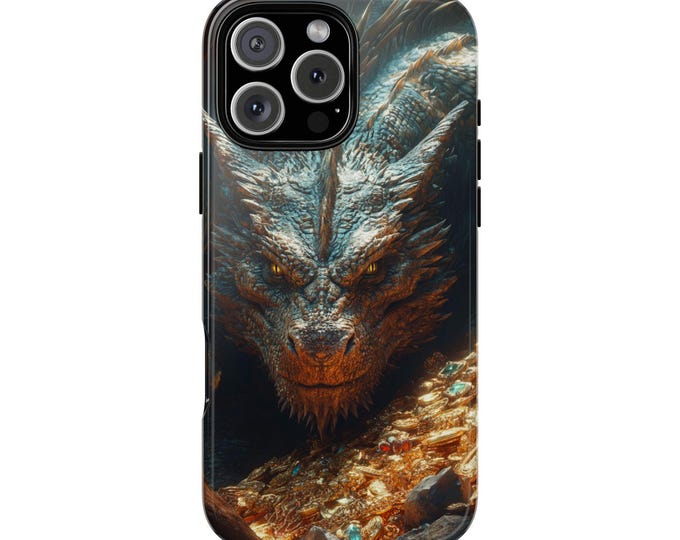 Dragon Hoard Gold Gems Treasure Phone Case for iPhone | Samsung Galaxy | Google Pixel