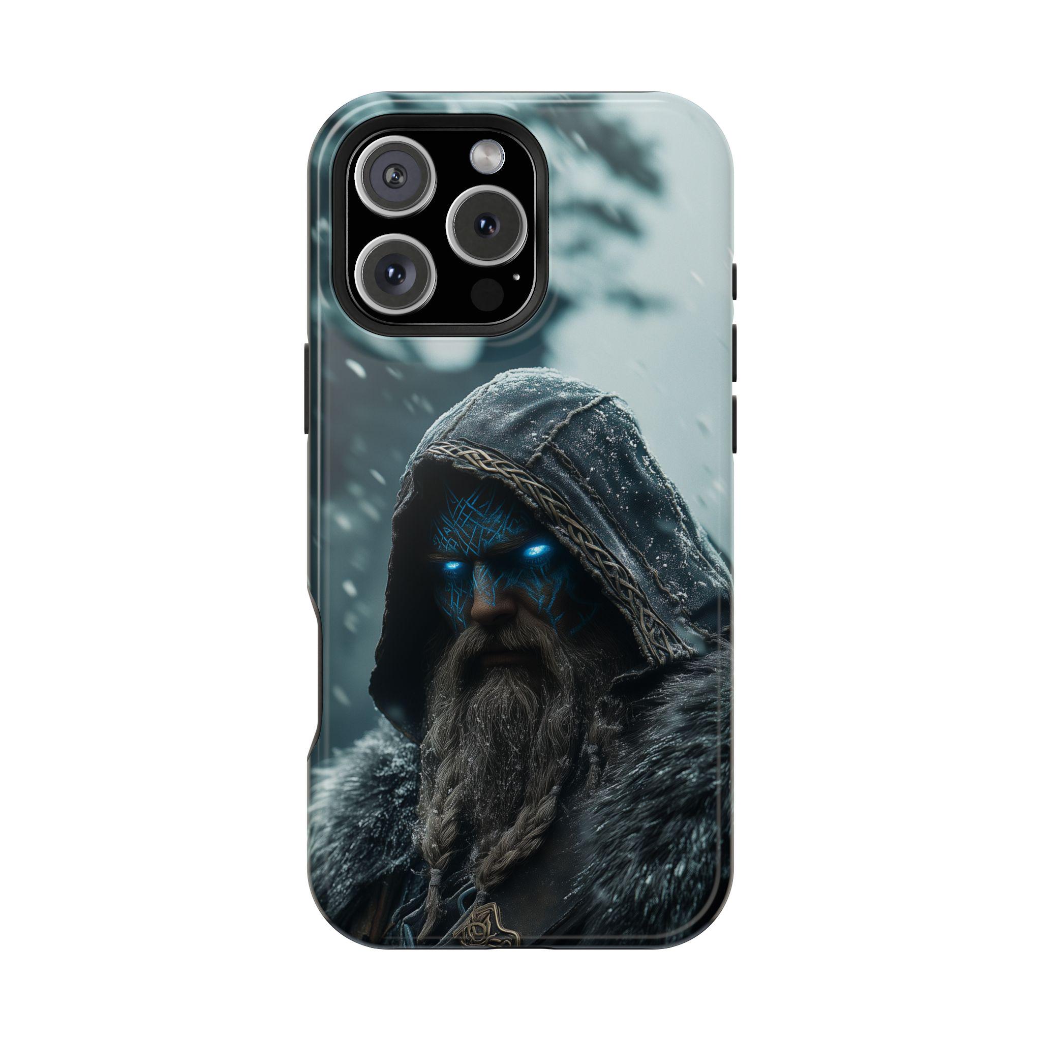Viking Warlord Mighty Norse Warrior Phone Case: Tough Cover for iPhone (MagSafe Compatible), Samsung Galaxy, Pixel