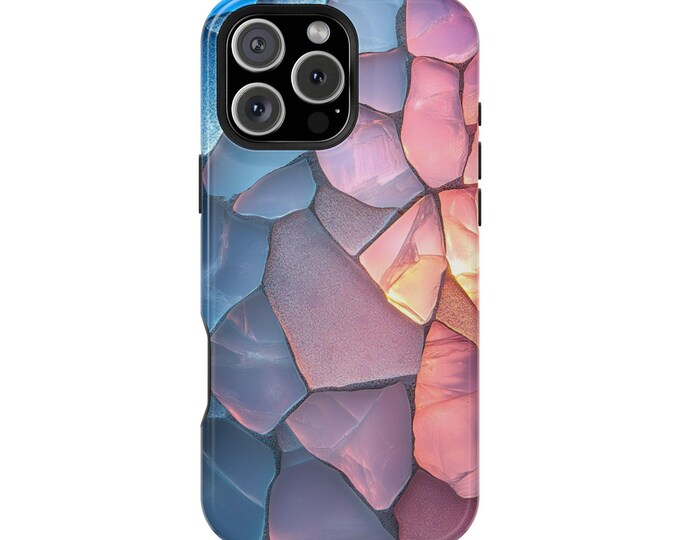 Opal Aurora Glass Dreamlite Crystal Phone Case: iPhone, Galaxy, Pixel - Lifetime Warranty