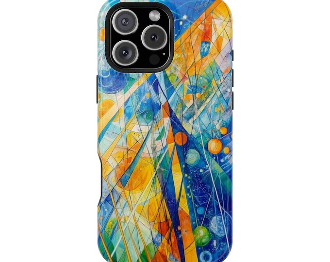Kandinsky Convergence Abstract Hues Art Phone Case: iPhone, Galaxy, Pixel - Lifetime Warranty