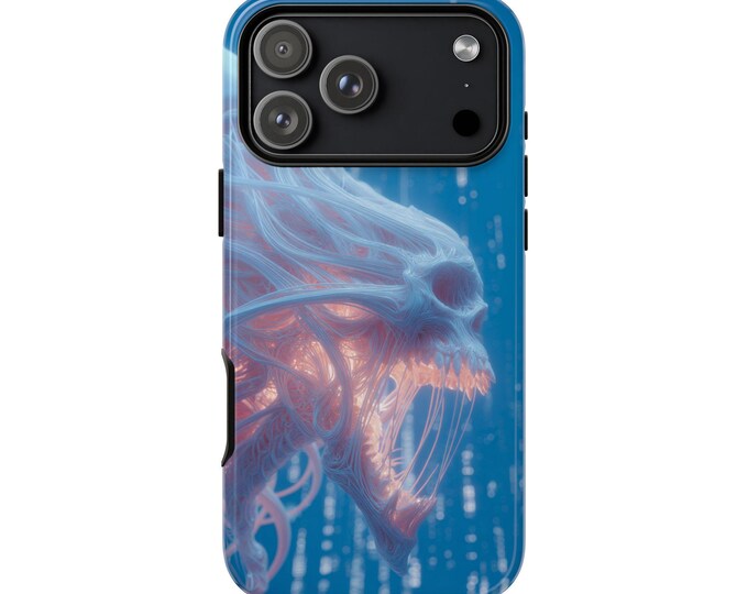 Alien Skull Creature Phone Case: iPhone, Galaxy, Pixel - Lifetime Warranty
