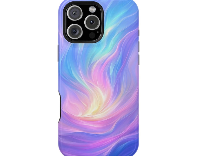 Fluid Waves Purple Pink Phone Case: iPhone, Galaxy, Pixel - Lifetime Warranty
