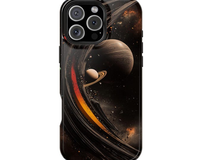 Stellar Abstract Planets System Outer Space Phone Case: iPhone, Galaxy, Pixel - Lifetime Warranty