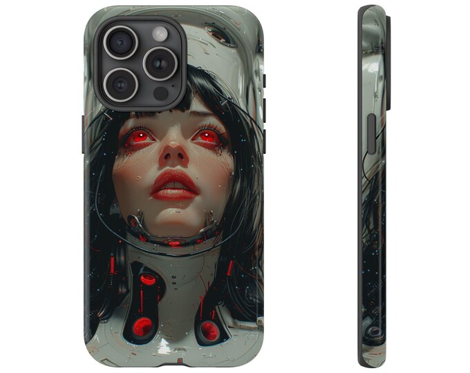 Anime Space Suit Girl Android Phone Case: iPhone, Galaxy, Pixel - Lifetime Warranty