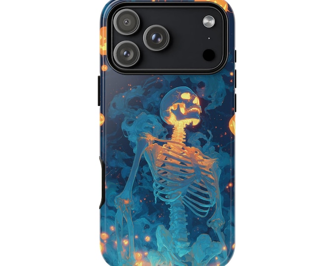 Skeleton Radiance Phone Case: iPhone, Galaxy, Pixel - Lifetime Warranty