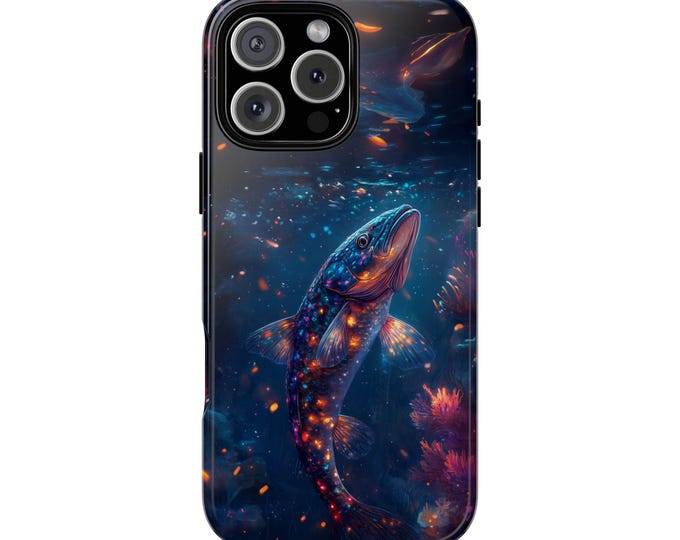 Muskellunge Luminescent Musky Fish Phone Case: iPhone, Galaxy, Pixel - Lifetime Warranty
