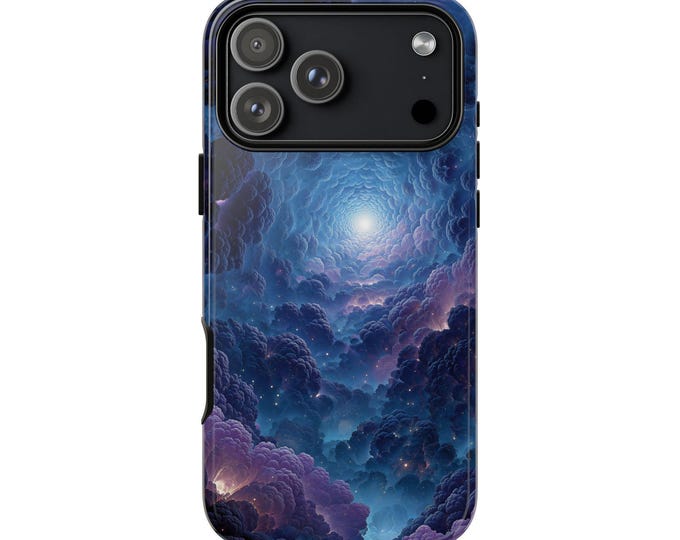Infinite Cosmic Nebula Clouds Phone Case: iPhone, Galaxy, Pixel - Lifetime Warranty