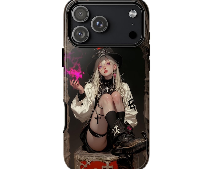 Mystical Witch Gothic Girl Phone Case: iPhone, Galaxy, Pixel - Lifetime Warranty