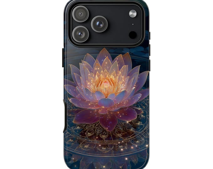 Fantasy Lotus Flower Mandala Phone Case for iPhone | Samsung Galaxy | Google Pixel