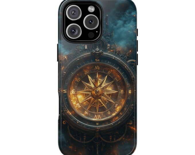 Steam Punk Runic Compass Rune Symbols Phone Case: iPhone, Galaxy, Pixel - Lifetime Warranty