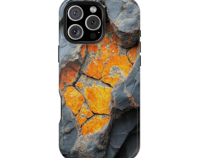Honey Rock Gray Earth Stone Phone Case: iPhone, Galaxy, Pixel - Lifetime Warranty