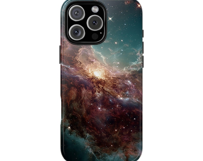 Swirling Nebula Deep Space Cosmic Stars Universe Phone Case: iPhone, Galaxy, Pixel - Lifetime Warranty