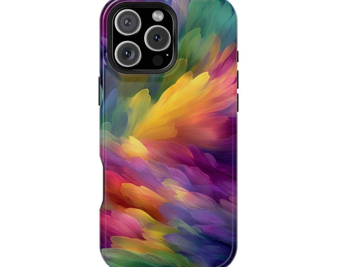 Vibrant Colors Dynamic Paint Phone Case: iPhone, Galaxy, Pixel - Lifetime Warranty