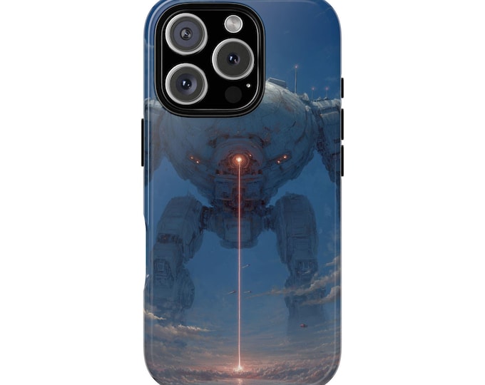 Beam of the Titan Robot Mech Phone Case: iPhone, Galaxy, Pixel - Lifetime Warranty