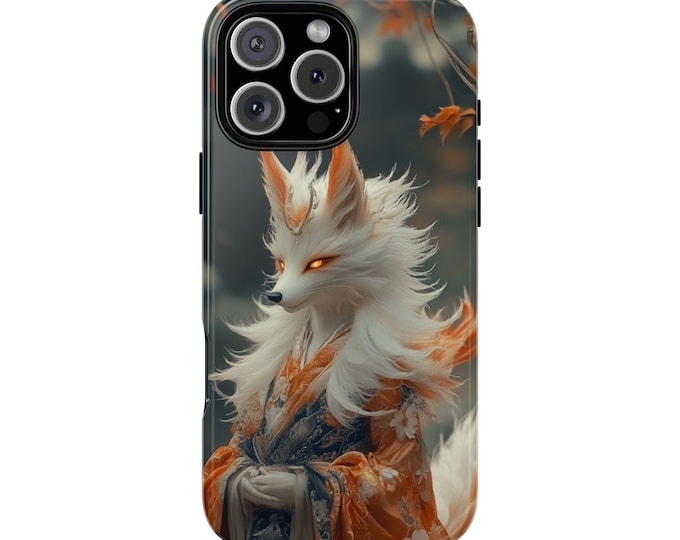 Kitsune Arctic Fox Orange Clothing Phone Case: iPhone, Galaxy, Pixel - Lifetime Warranty