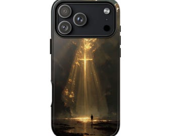 Mystical Christian Cross Epic Sky Phone Case for iPhone | Samsung Galaxy | Google Pixel