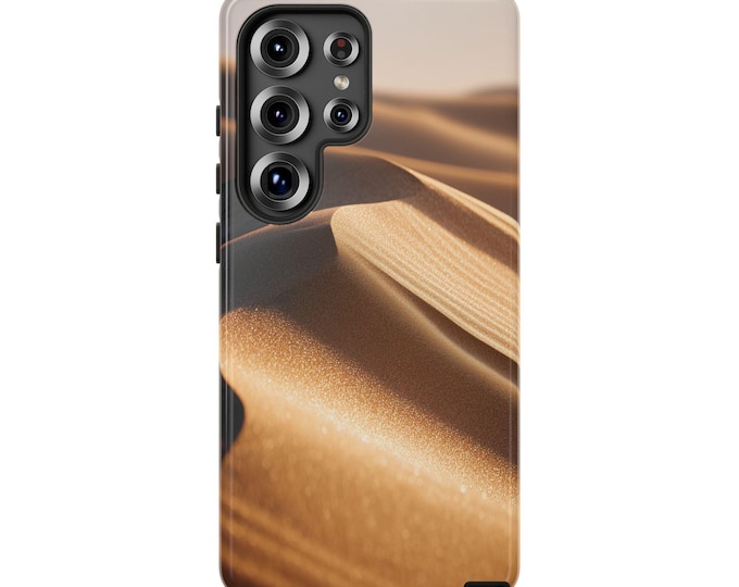 Desert Dunes Golden Sand Flowing Phone Case: iPhone, Galaxy, Pixel - Lifetime Warranty