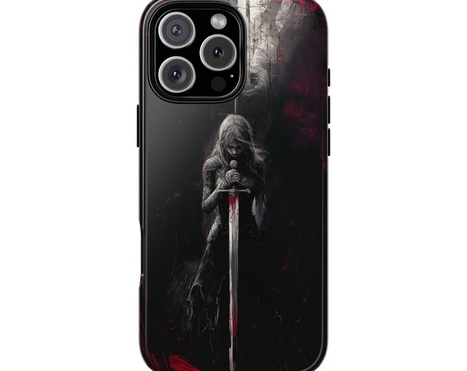 Duskblade Warrior Girl Sword Woman Phone Case: iPhone, Galaxy, Pixel - Lifetime Warranty