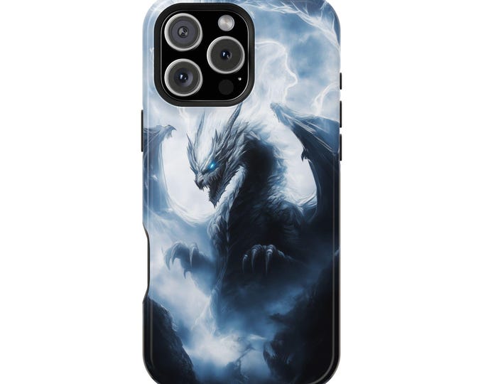 Ink Shadow Legendary Dragon Phone Case: iPhone, Galaxy, Pixel - Lifetime Warranty