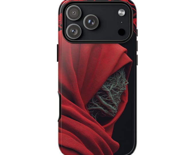 Horror Eldritch Red Seeker Phone Case: iPhone, Galaxy, Pixel - Lifetime Warranty