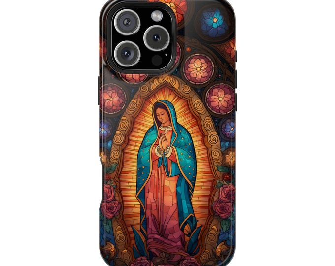 Traditional Our Lady Guadalupe Mary Phone Case: iPhone, Galaxy, Pixel - Lifetime Warranty