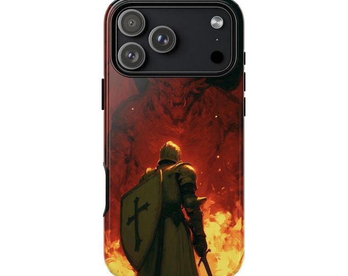 Knight Radiant Armor Red Monster Phone Case: iPhone, Galaxy, Pixel - Lifetime Warranty