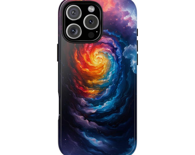 Spiral Colors Swirls Colorful Cloud Circles Vortex - Phone Case for iPhone | Samsung Galaxy | Pixel