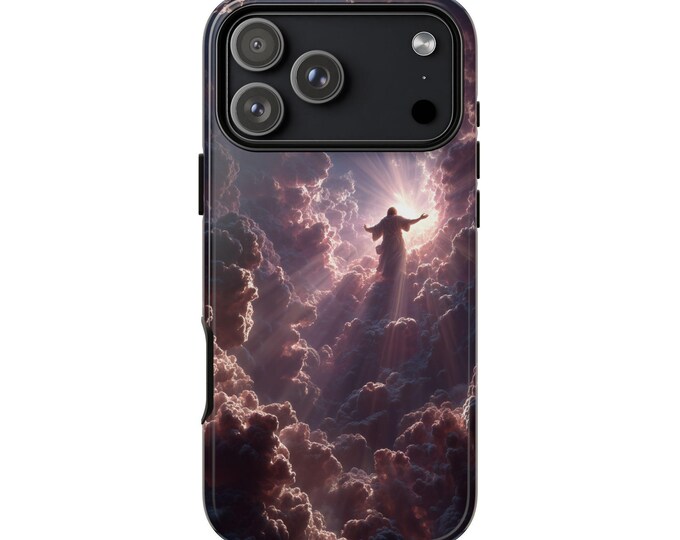 Holy Ascension Jesus Christ Phone Case: iPhone, Galaxy, Pixel - Lifetime Warranty