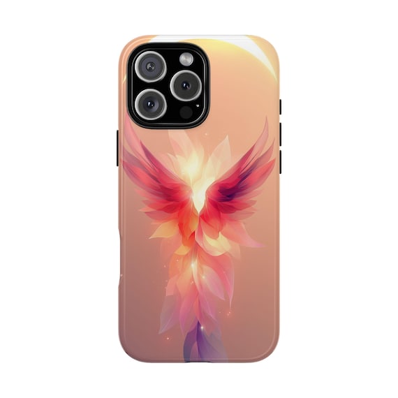 Celestial Wings Light Pink Phone Case: iPhone, Galaxy, Pixel Lifetime  Warranty