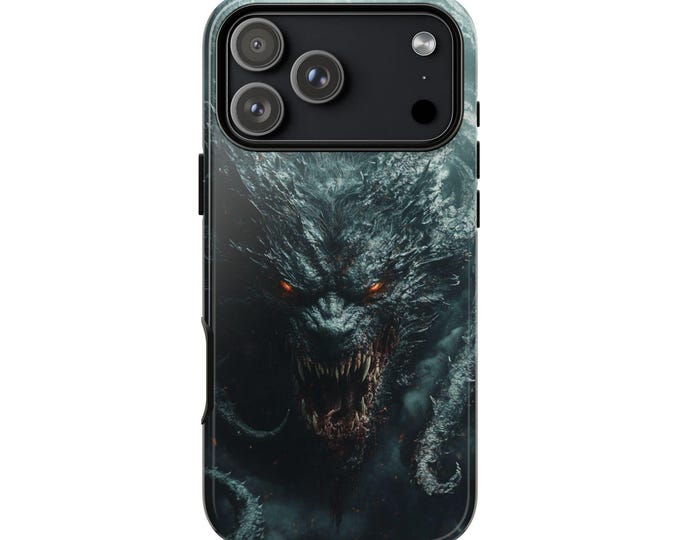 Lycan Wolf Dragon Abyssal Beast Phone Case: iPhone, Galaxy, Pixel - Lifetime Warranty