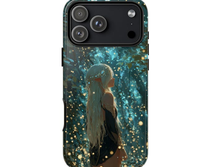 Fantasy Elf Anime Girl Forest Phone Case: iPhone, Galaxy, Pixel - Lifetime Warranty