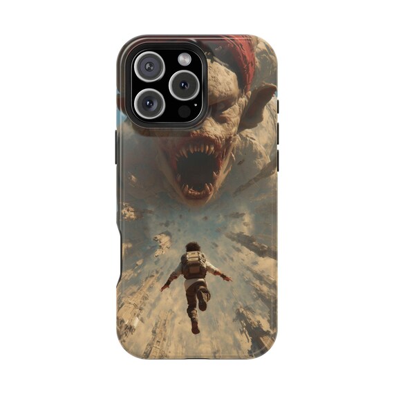 Boss Titan Battle Champion Journey Begins Phone Case: iPhone