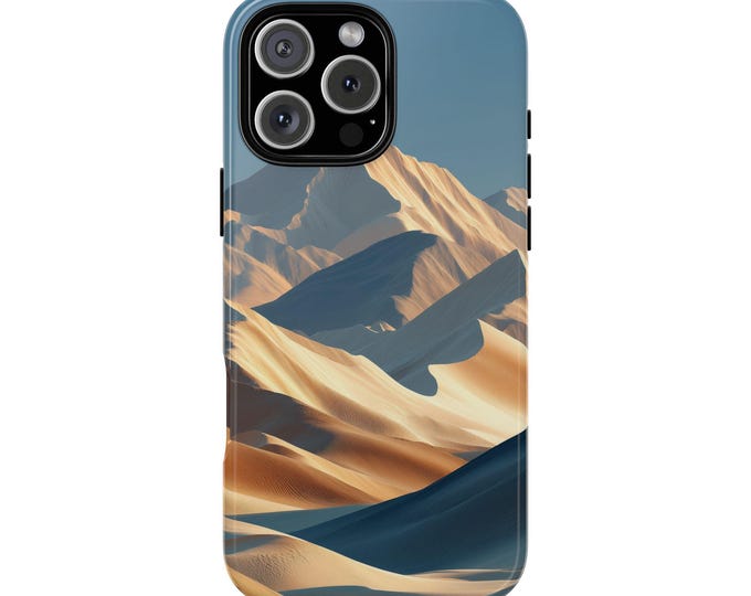Desert Dunes Soft Beige Minimal Nature Phone Case: iPhone, Galaxy, Pixel - Lifetime Warranty