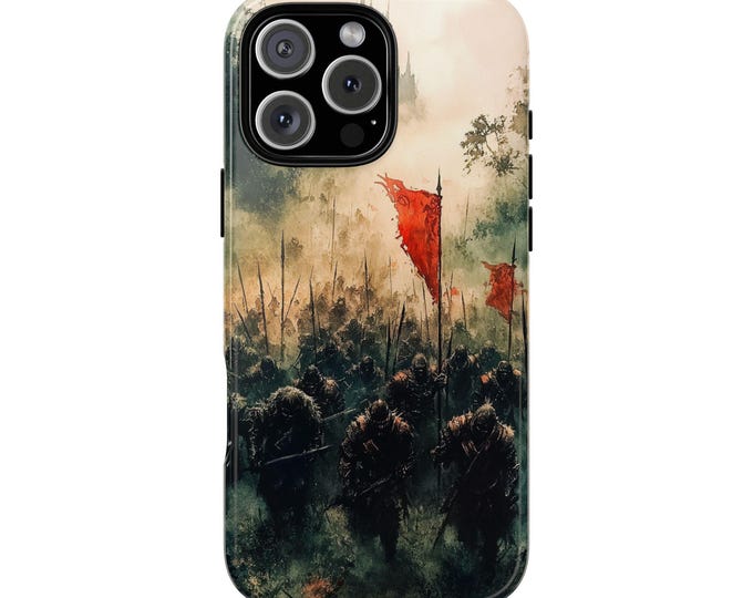 Horde Army Battlefield Soldiers Warriors Phone Case: iPhone, Galaxy, Pixel - Lifetime Warranty