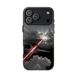 Phone Ink - Stealth Jet Plane Laser Hyper Art Case: iPhone | Galaxy | Pixel - Lifetime Warranty