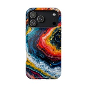 Cosmic Melt Hydro Dipped Paint Phone Case • iPhone, Samsung Galaxy, Pixel • Lifetime Warranty