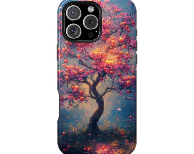 Shimmering Glowing Flowering Peach Tree Phone Case for iPhone | Samsung Galaxy | Google Pixel