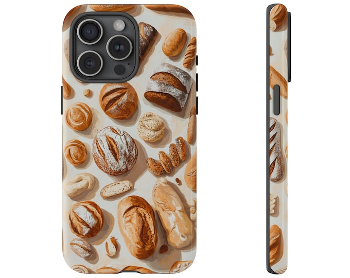 Fresh Bread Baker Phone Case: iPhone, Galaxy, Pixel - Magsafe Wireless Charging