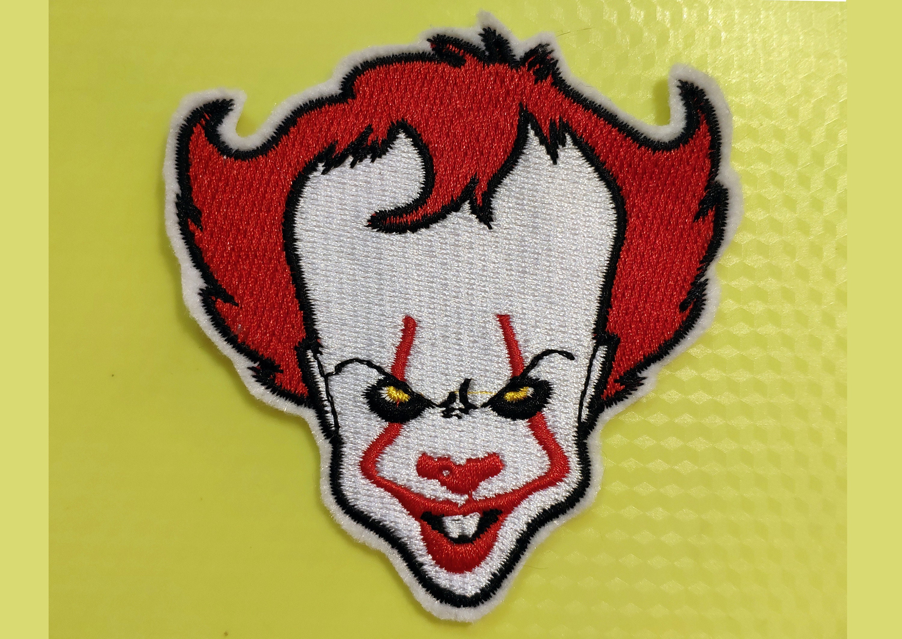 Pennywise Embroidered Felt Patch 1.85x1.97 | Etsy