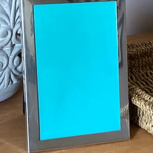 Tiffany & Co. Pewter Picture Frame, Valentine Gift, Unique